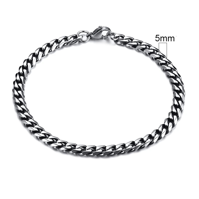 Cuban Chain Link Bracelet
