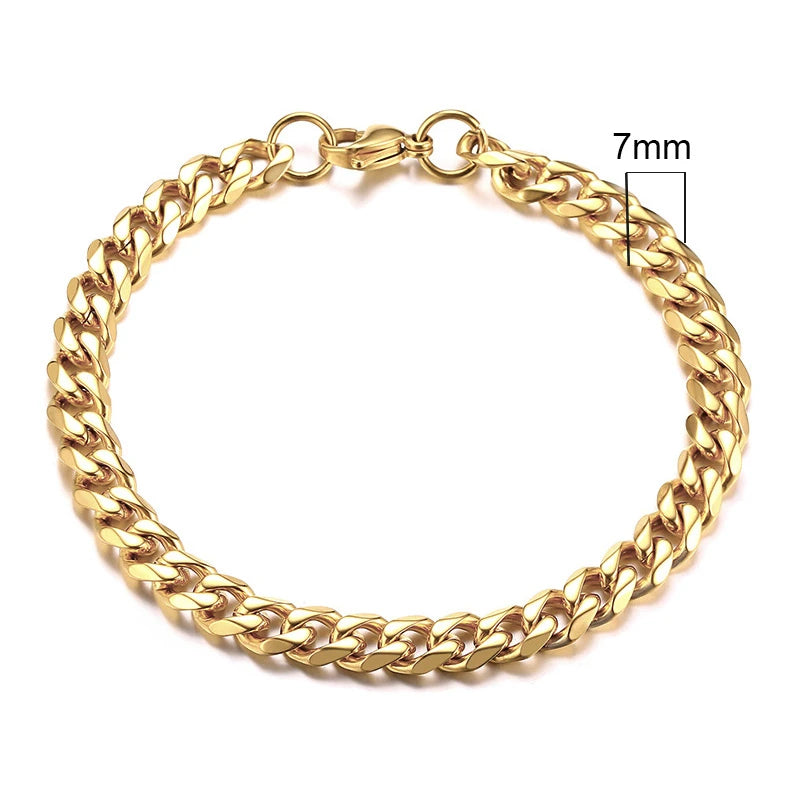 Cuban Chain Link Bracelet