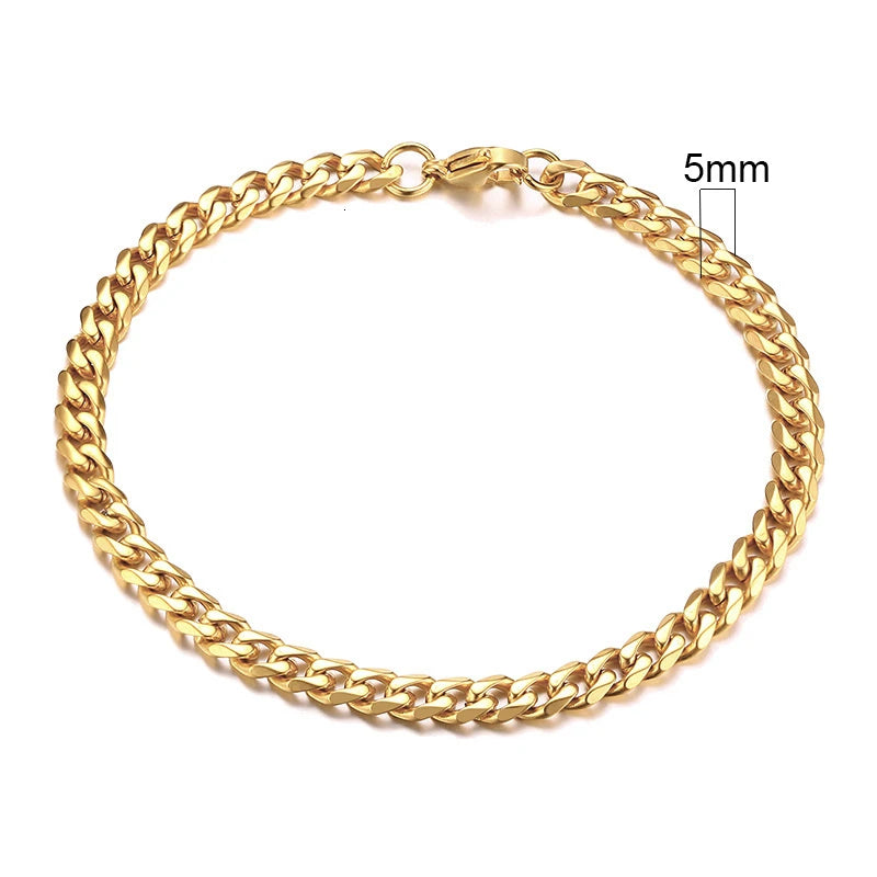 Cuban Chain Link Bracelet
