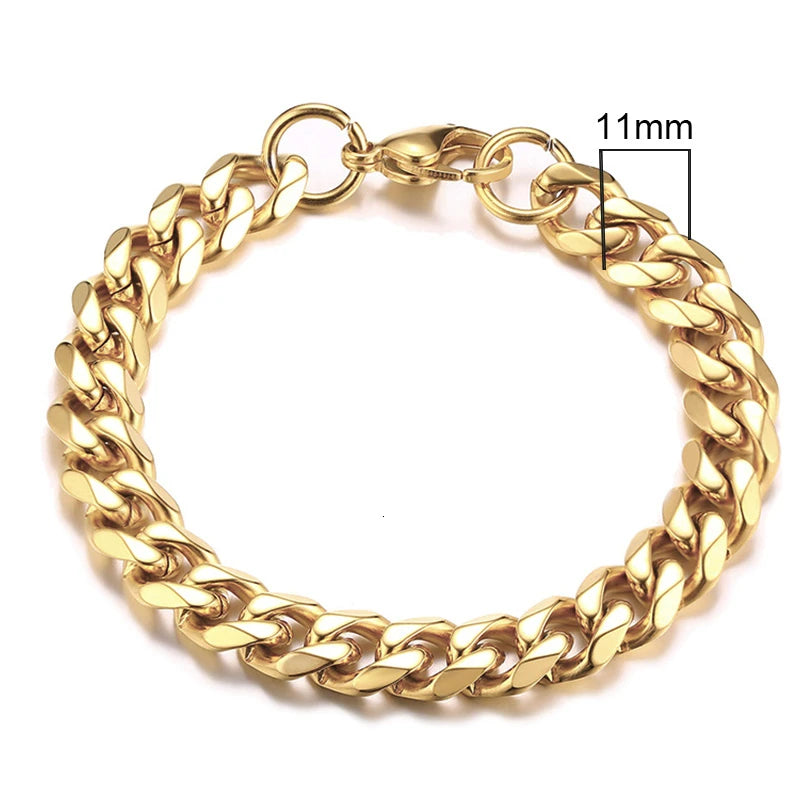 Cuban Chain Link Bracelet