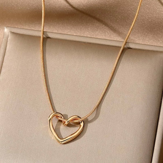 Love Heart Pendant Necklace