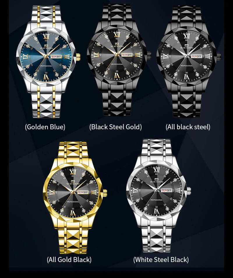 Professional Quartz Watch