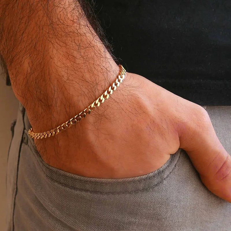 Cuban Chain Link Bracelet