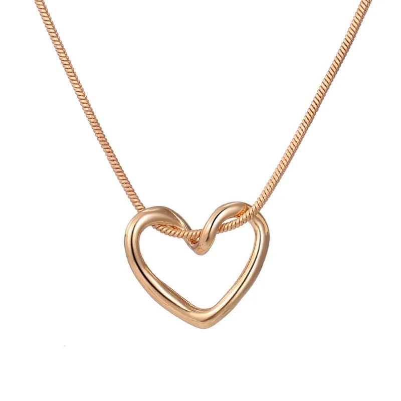 Love Heart Pendant Necklace