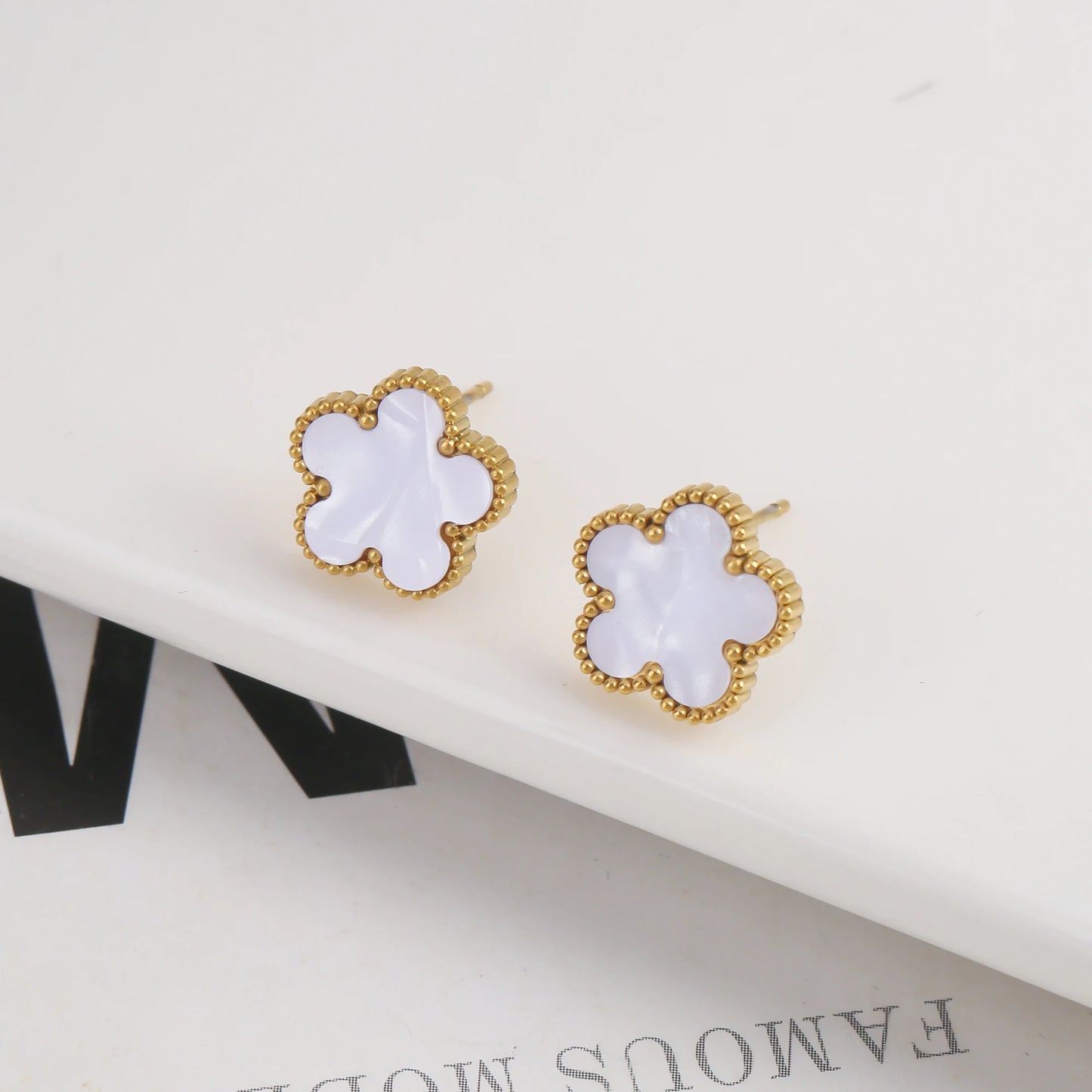 18K Gold Plated Five-Leaf Clover Bracelets