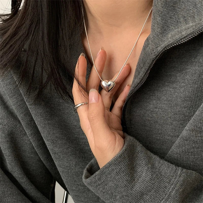 Love Heart Pendant Necklace