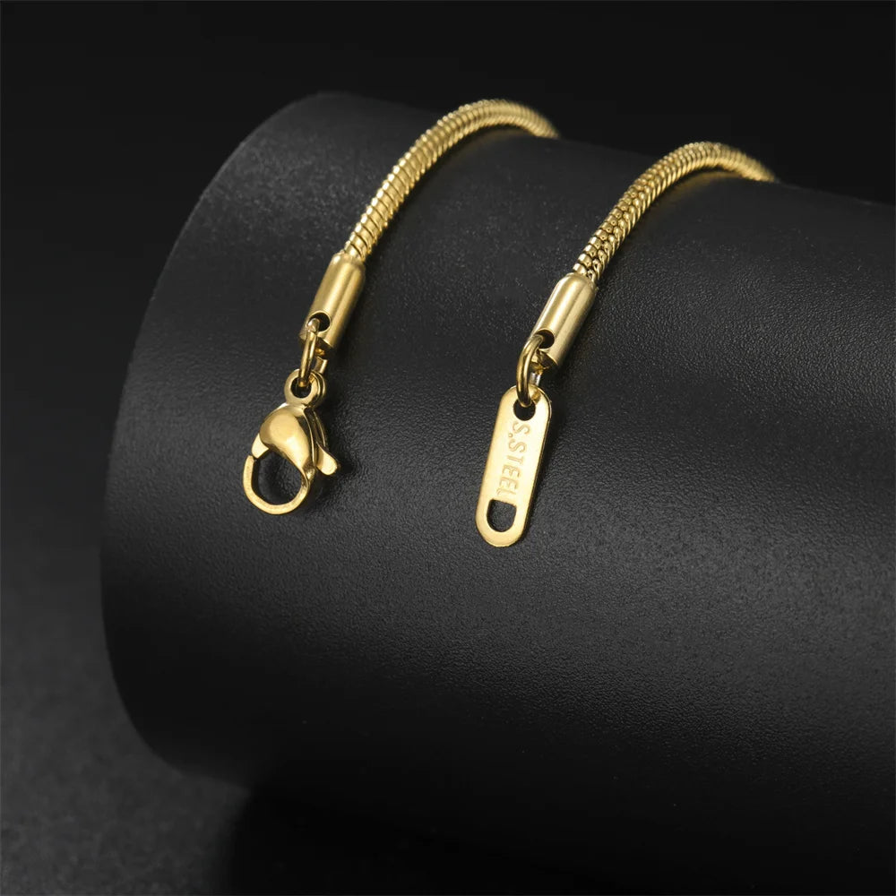 Unisex Stainless Steel Chain Links