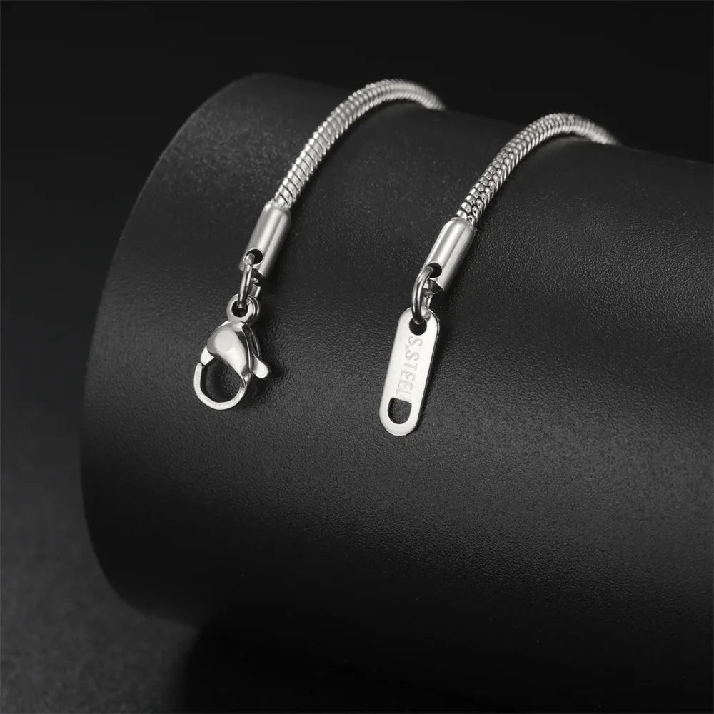 Unisex Stainless Steel Chain Links