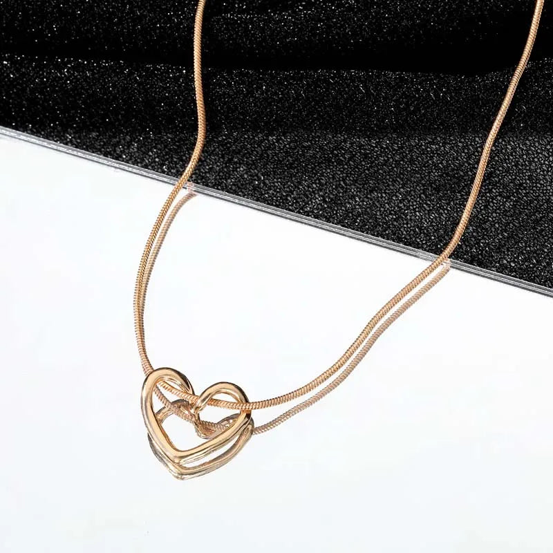 Love Heart Pendant Necklace